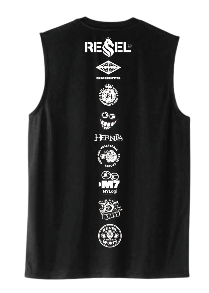 SLEEVELESS(複数ロゴ)