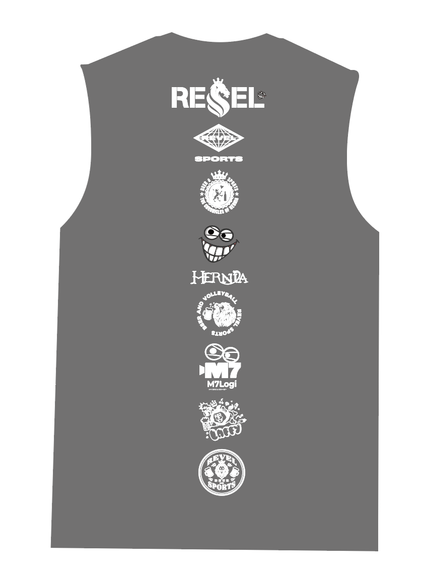 SLEEVELESS(複数ロゴ)